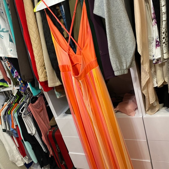 Ombré maxi dress - Picture 3 of 4